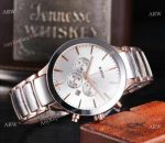 Replica Rado Jubile Tungsten Watches 2-Tone Rose Gold Siver Dial Mens